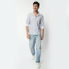 Regular Fit Striped Regular Length Shirt