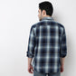 Regular Indigo Check Shirt