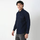 Regular Fit Indigo Check Shirt