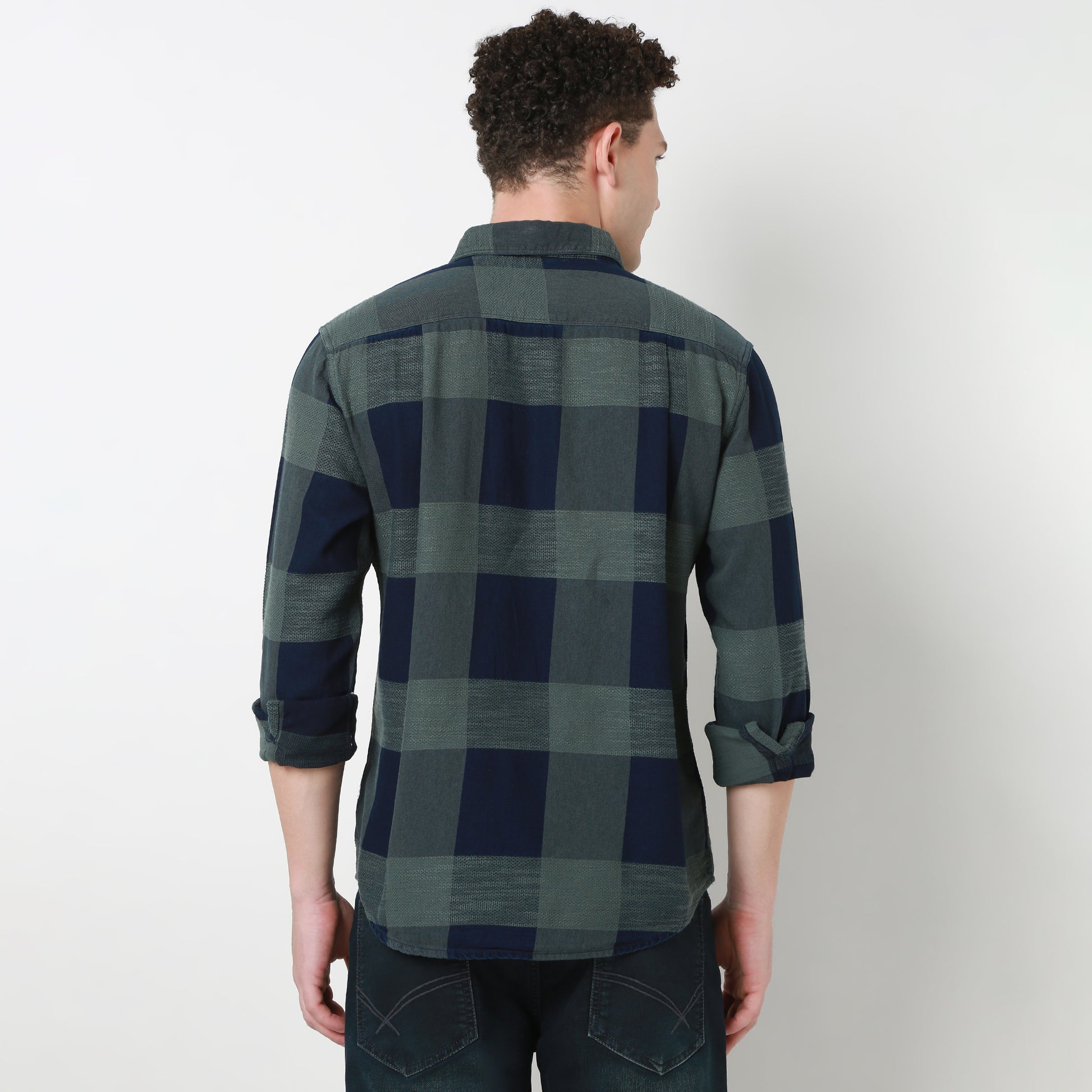 Cruiser Indigo Checkered  Shirt