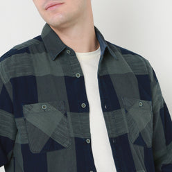 Cruiser Indigo Checkered  Shirt