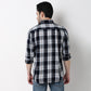 Cruiser Regular Indigo Checkered Shirt
