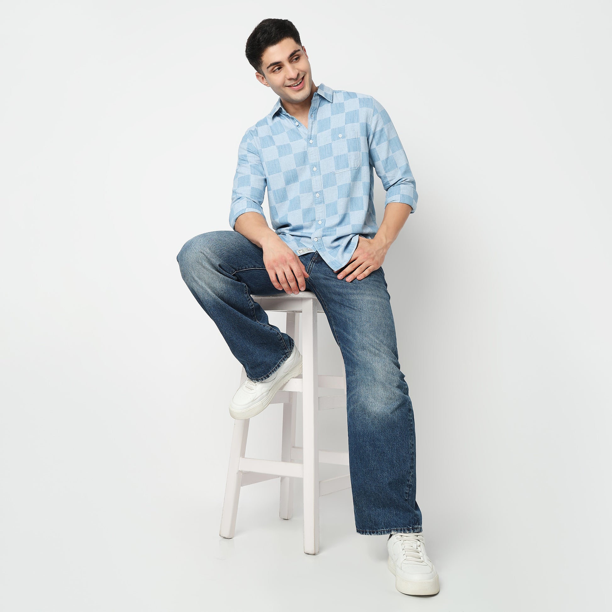 Cotton Checkered Cruiser Shirt 