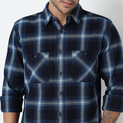 Cotton Checkered Cruiser Shirt