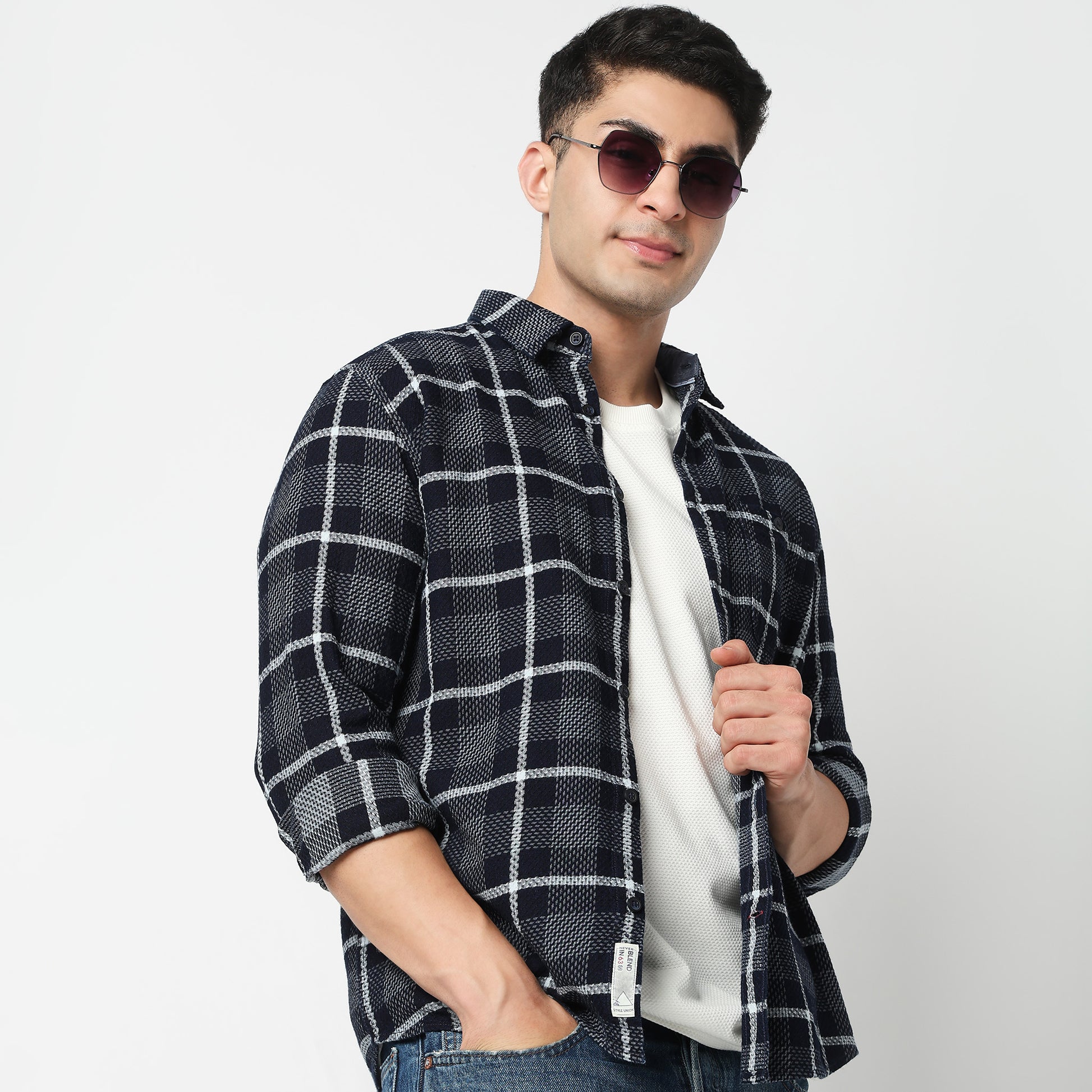 Cotton Checkered Cruiser Shirt 
