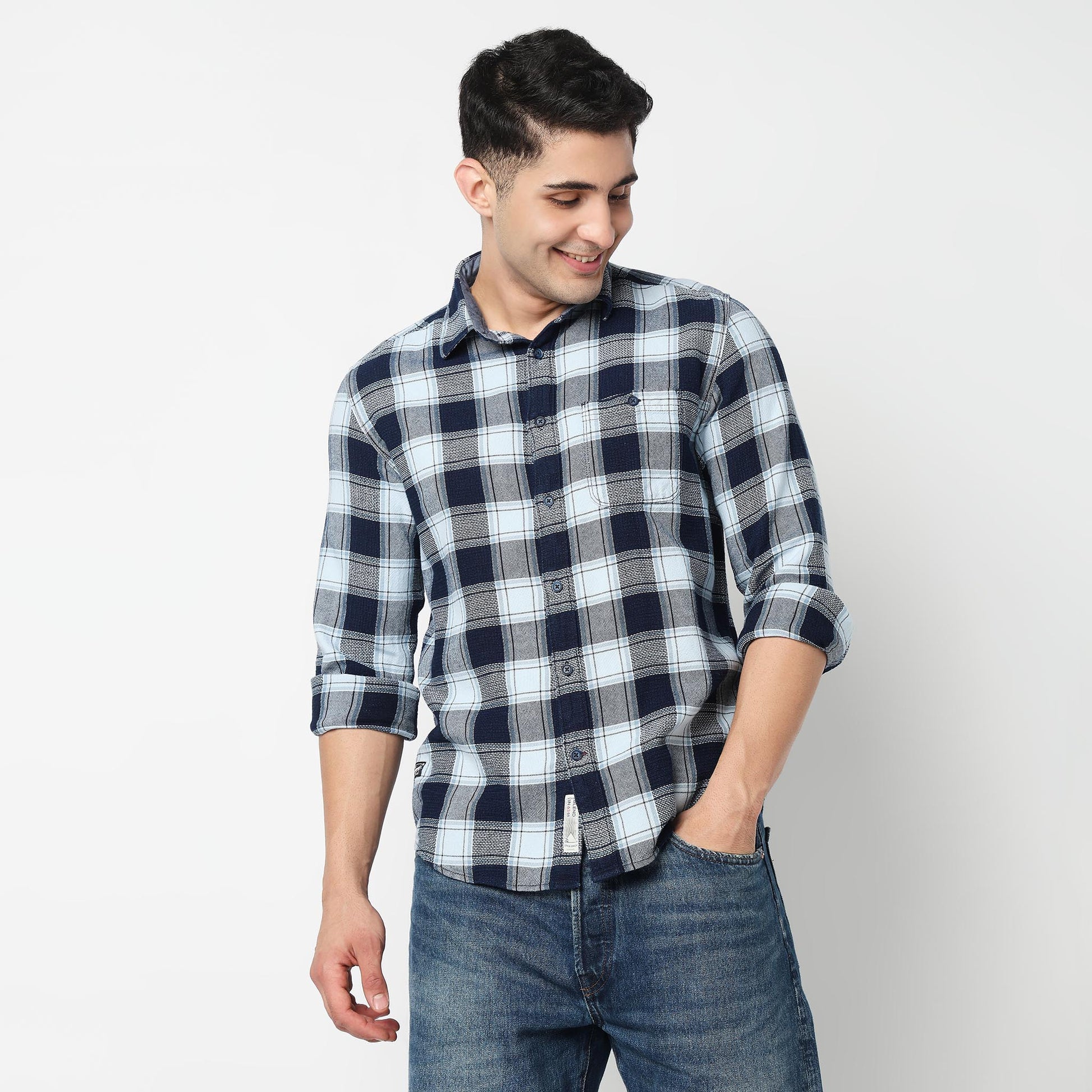 Cotton Checkered Cruiser Shirt 