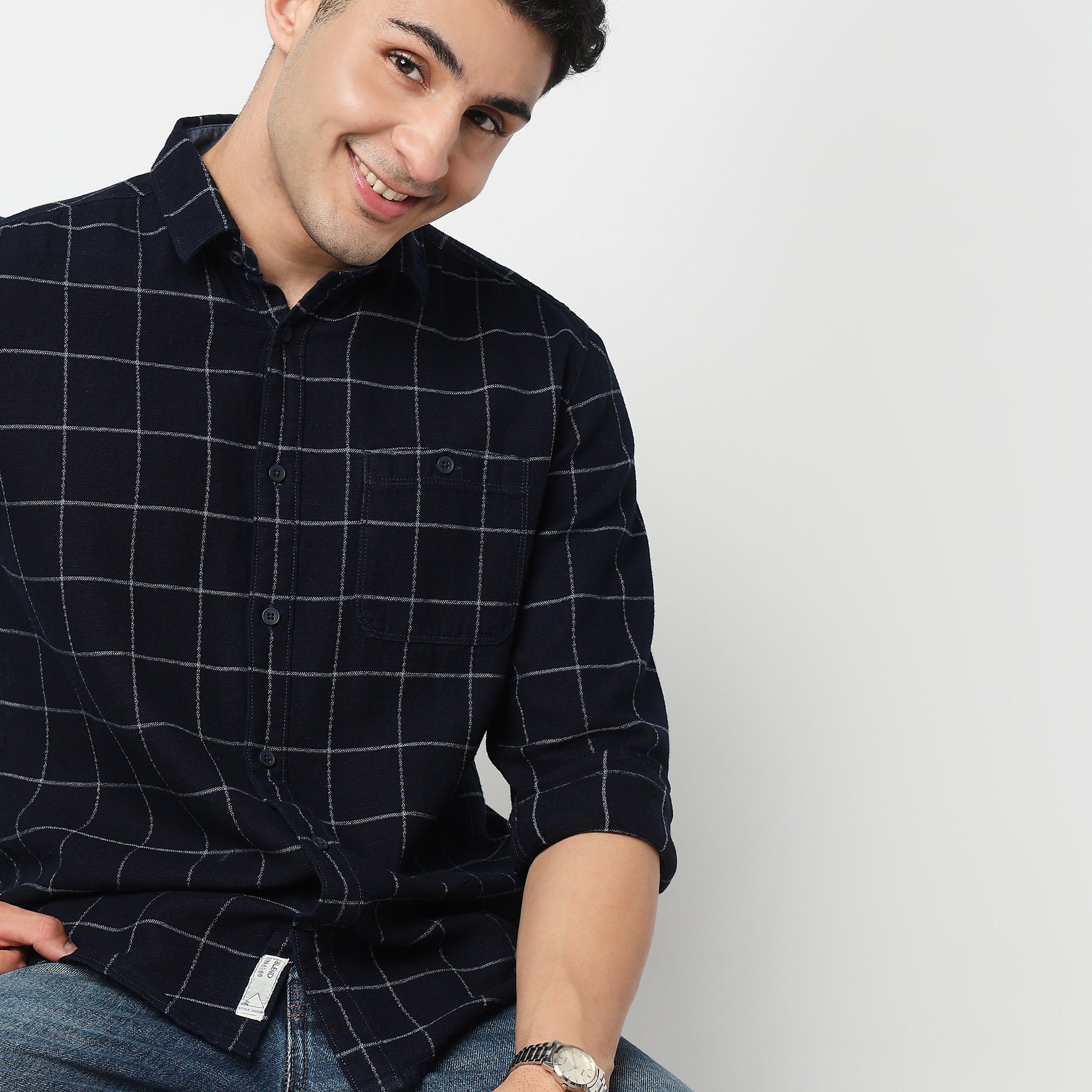 Cotton Checkered Cruiser Shirt 