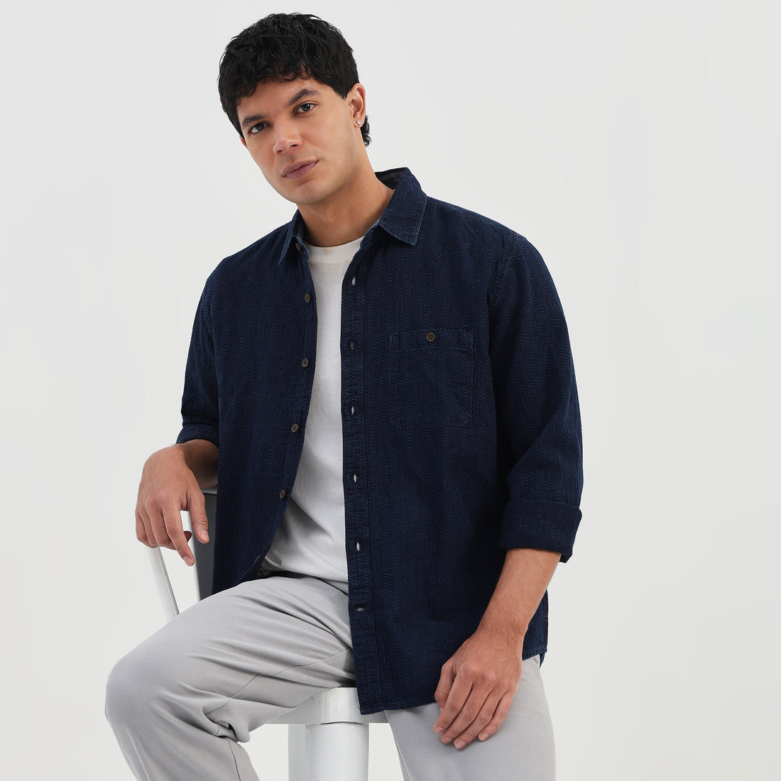 Cotton Checkered Cruiser Shirt