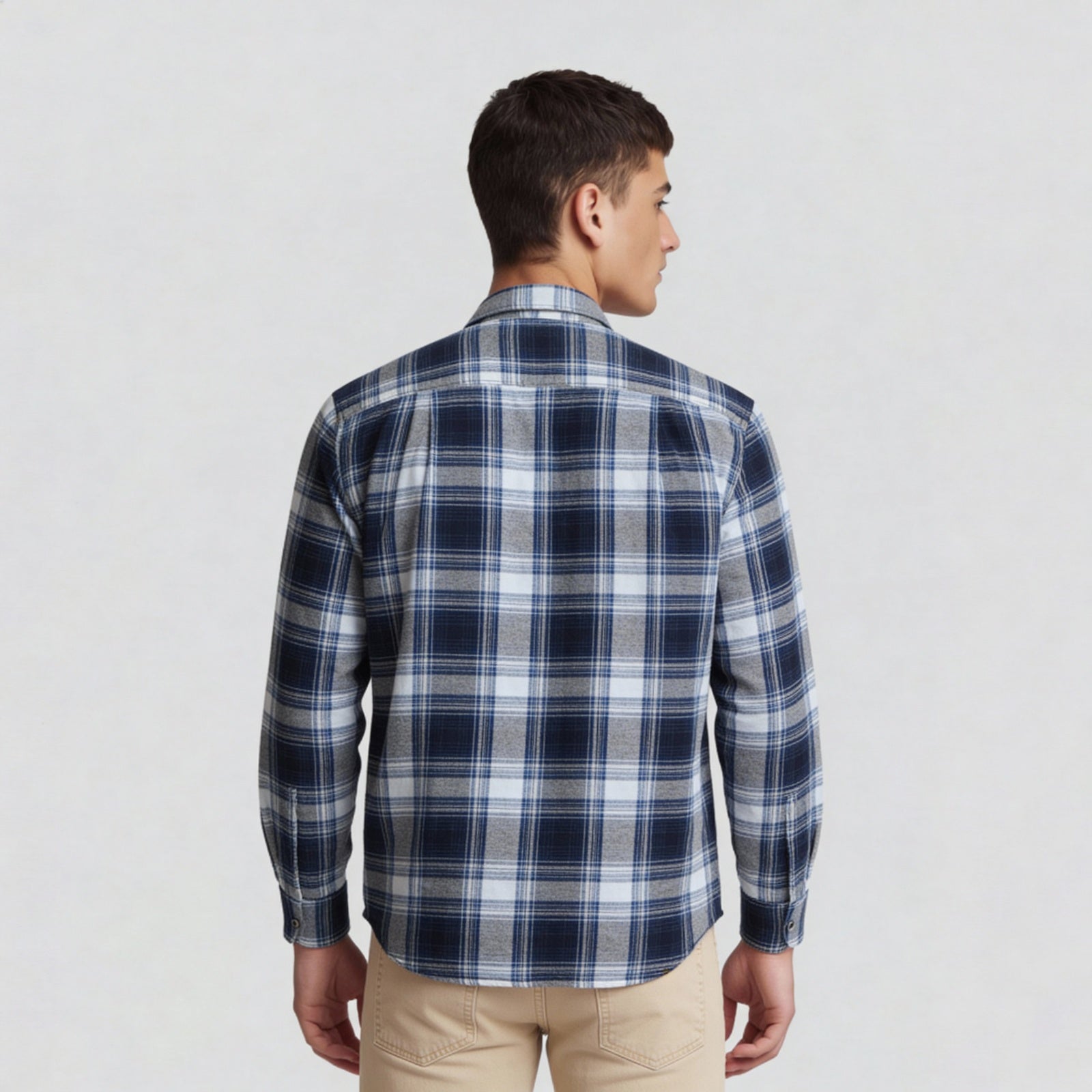 Cotton Checkered Full Sleeve Shirt