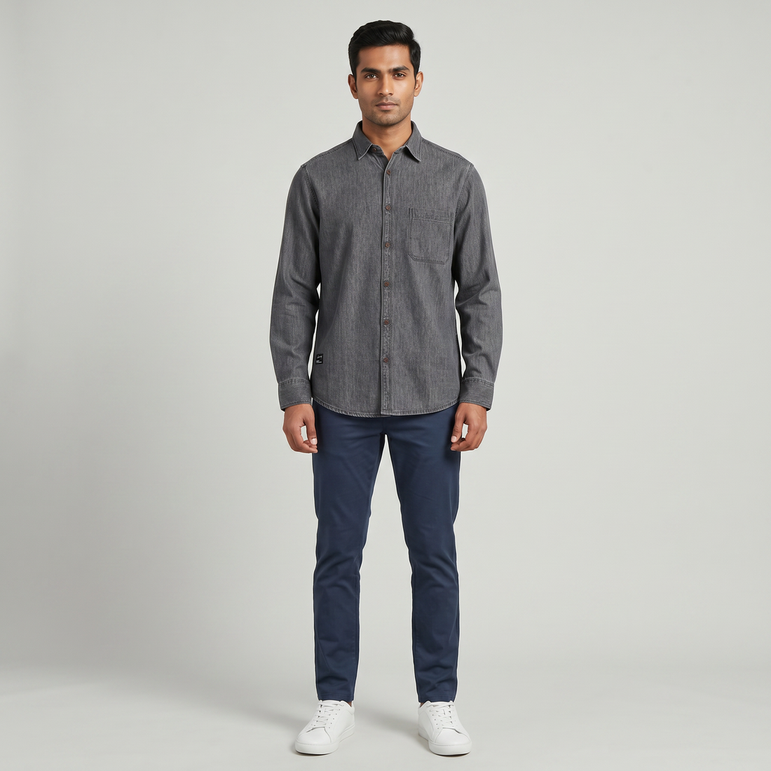 Cotton Solid Shirt