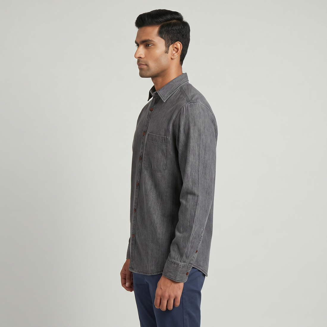 Cotton Solid Shirt