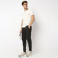 Modern Explorer Stretchable with Ribbed Panel Moto Joggers