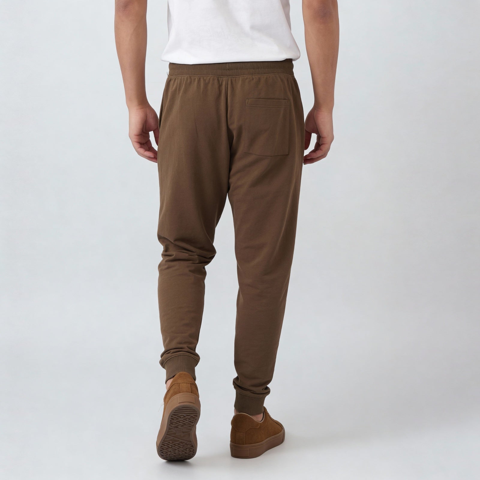 Knitted Solid Moto Jogger