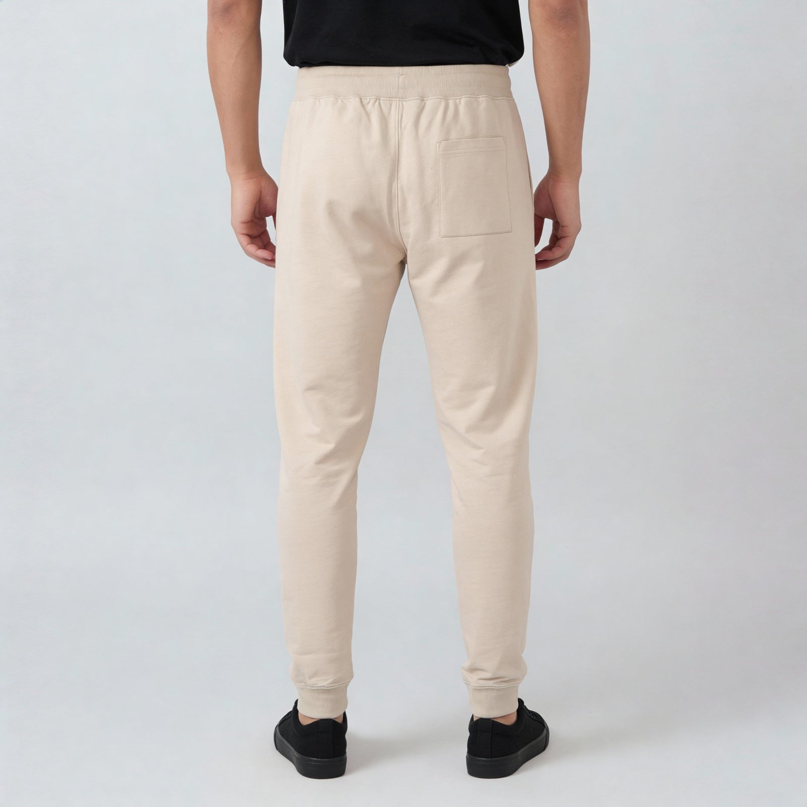 Knitted Solid Moto Jogger