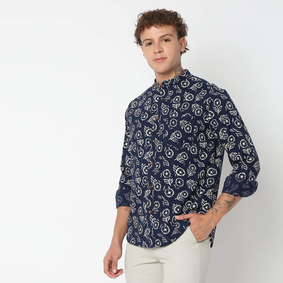 Regular Fit Printed Shirt