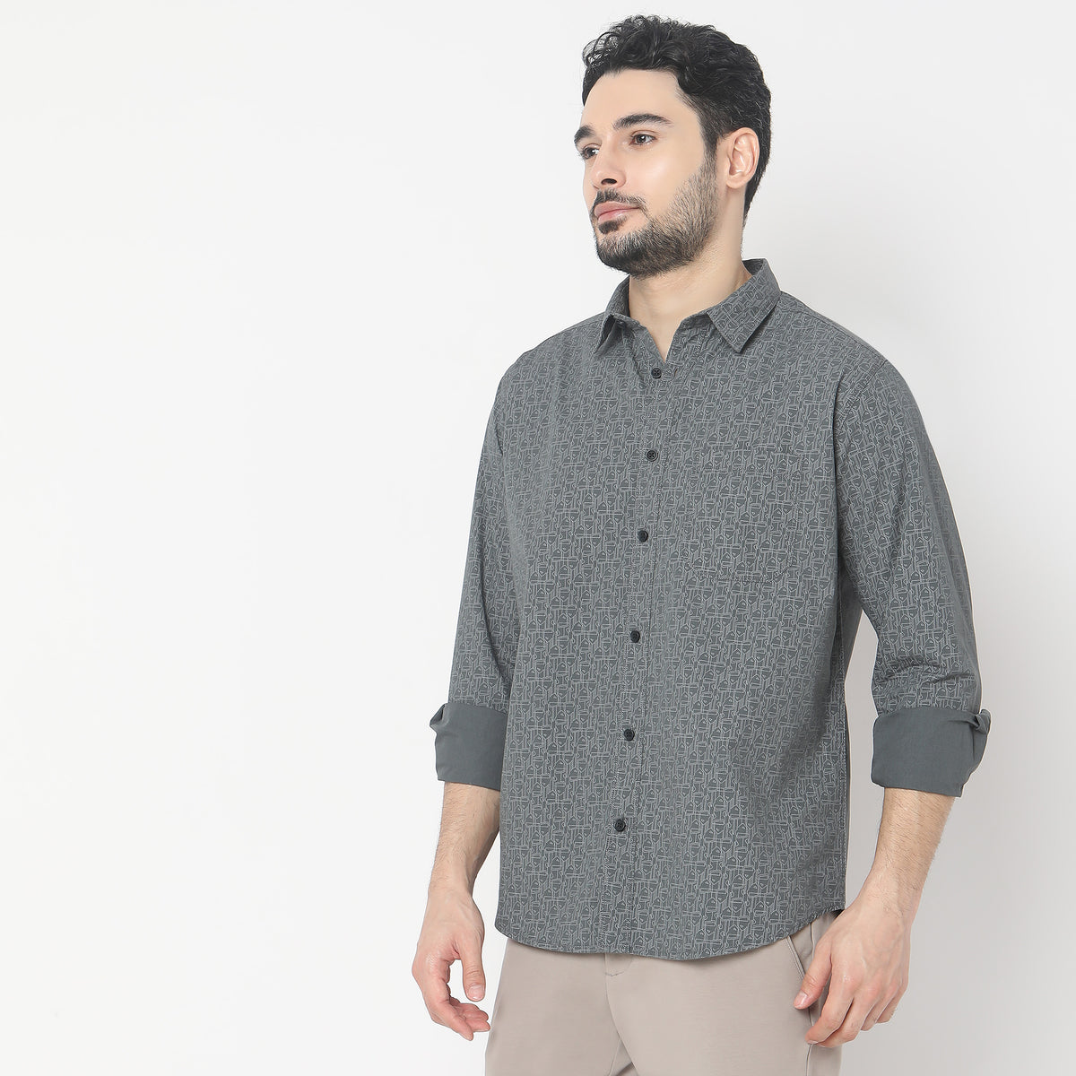 Regular Fit Printed Shirt