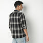 Regular Fit Checkered Shirt Collar Shirt