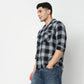 Cotton Checkered Cruiser Shacket Shirt