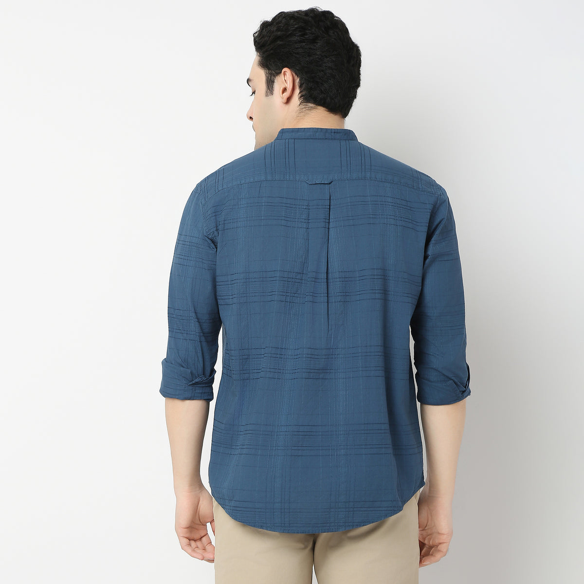 Regular Fit Solid Shirt