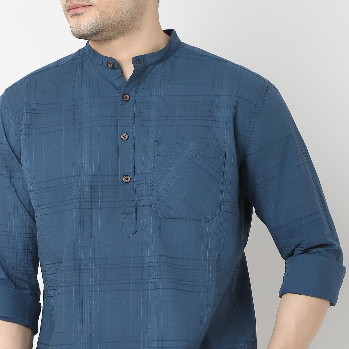 Regular Fit Solid Shirt