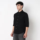 Slim Fit Solid Shirt