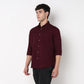 Slim Fit Solid Shirt