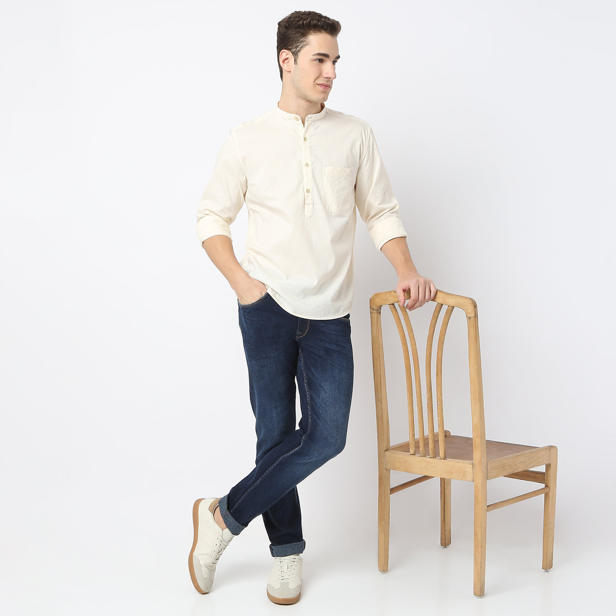 Regular Fit Camper Casual Shirt