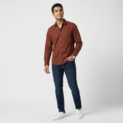 Cotton Solid High Rider Shirt