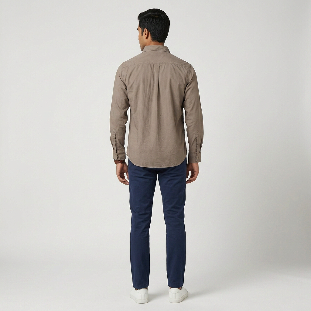 Cotton Solid High Rider Shirt
