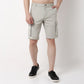 Cotton Heavy Duty Regular Fit Shorts With Stitch Details