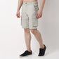 Cotton Heavy Duty Regular Fit Shorts With Stitch Details