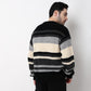 Oversize Winter Edit Striped Sweater