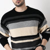 Oversize Winter Edit Striped Sweater