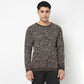 Jacquard Knitted Winter Sweater