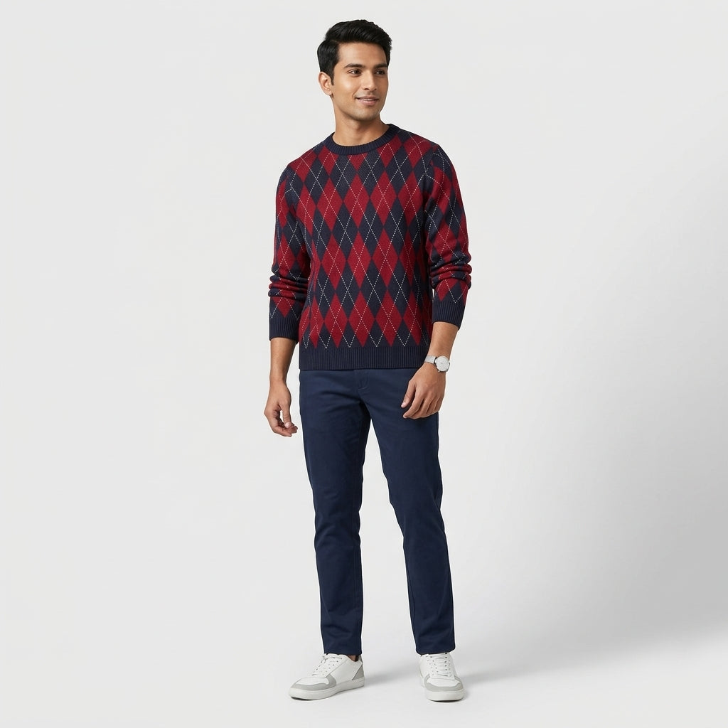 Jacquard Sweater