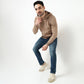 Buy Men Regular Fit Quilted Full Sleeve Sweatshirt  - Style Union