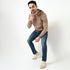 Buy Men Regular Fit Quilted Full Sleeve Sweatshirt  - Style Union