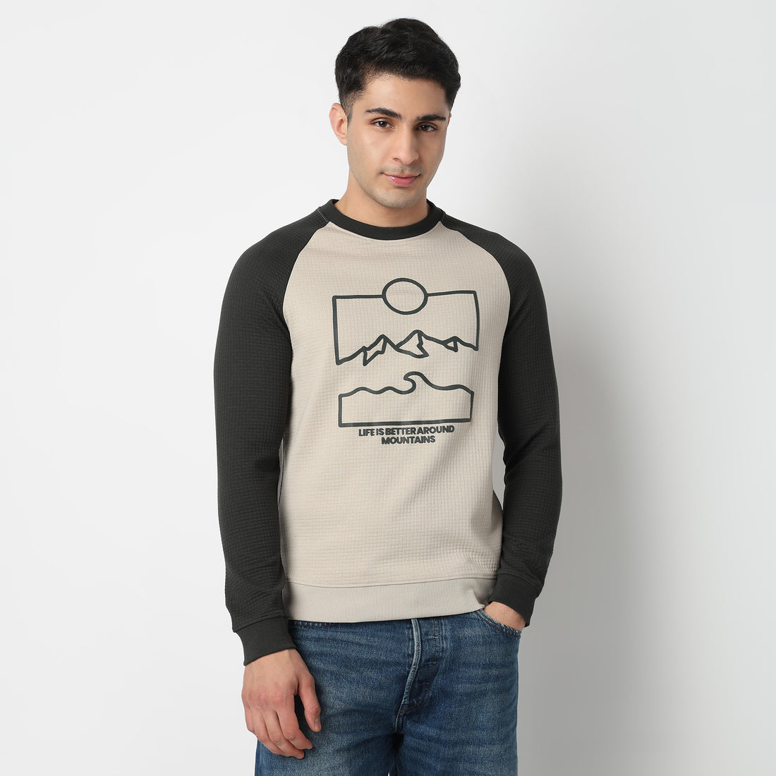 All Day Sweat Structured Sweatshirt