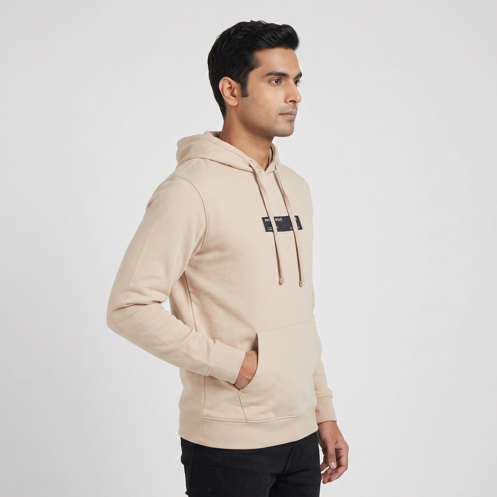 Solid Hoodie Sweatshirt
