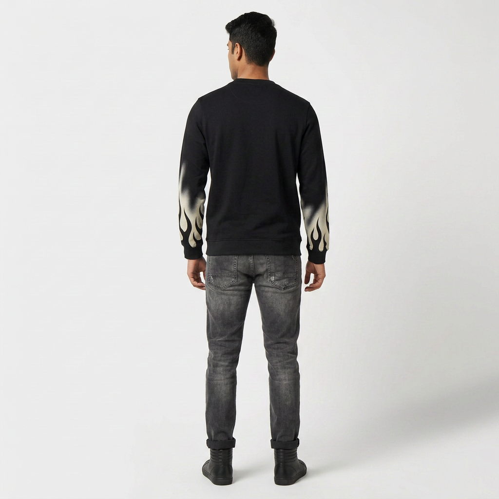Cotton Graphic Sweatshirt