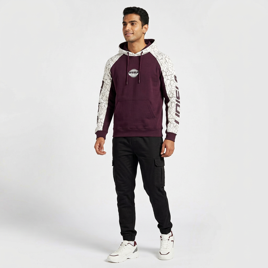 Graphic Knitted Sweatshirt