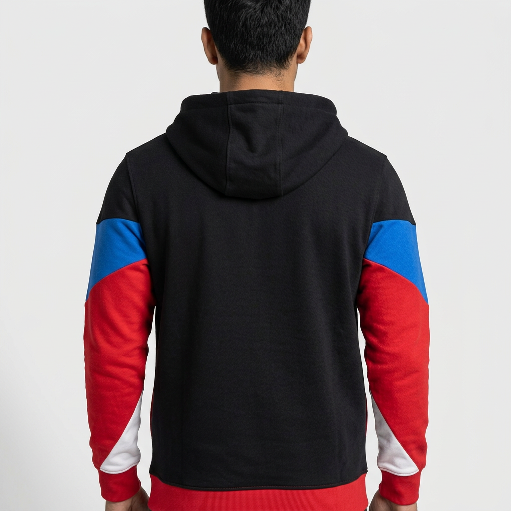 Colour Block Drip Sweatshirt