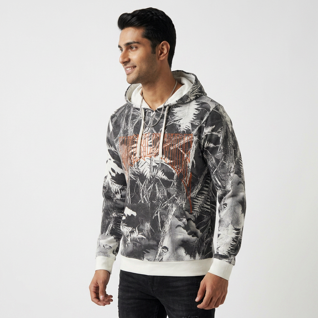 Cotton Embroidered Sweatshirt