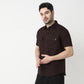 Slim Fit Solid Shirt
