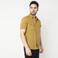 Slim Fit Solid Shirt