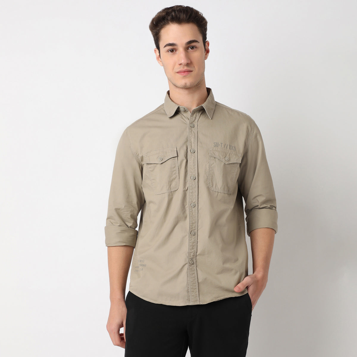 Modern Explorer Expedition Slim Fit Shirt