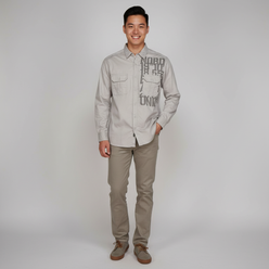 Cotton Printed Expedition Shirt