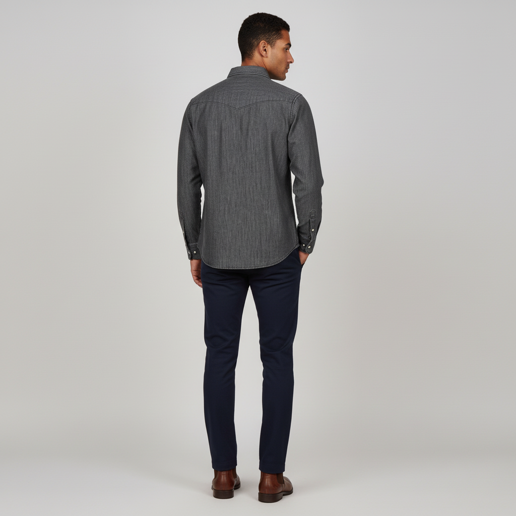 Double Pocket Solid Shirt