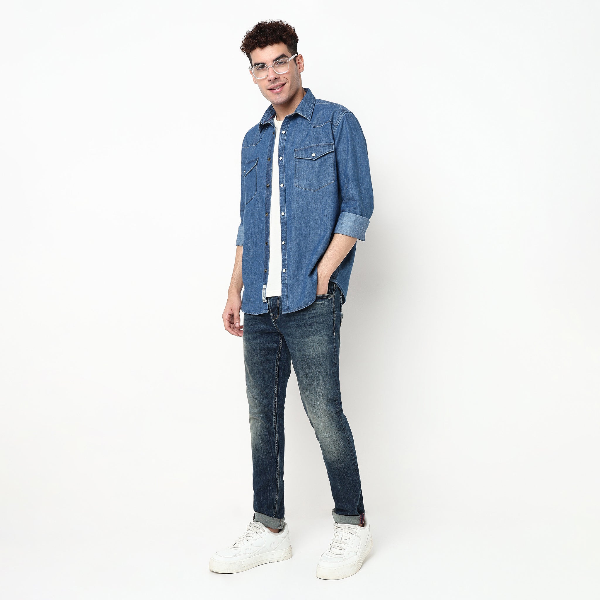 Cotton Fabric Full Sleeve Shirt