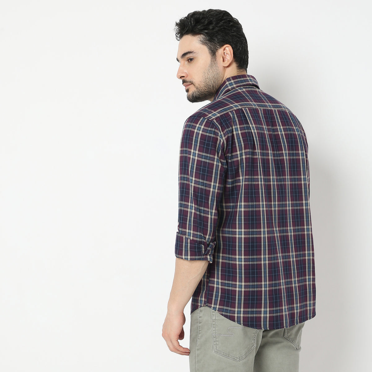 Regular Fit Checkered Ranger Shirt